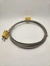 8) Professional K-Type Thermocouple Extension Cable Wire Standard Connectors 36”