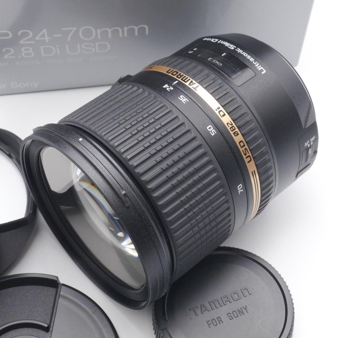 SONY A★美品★TAMRON SP 24-70mm F2.8 Di USD Tamron SP 24-70mm f/2.8 Di USD Lens for Sony A AFA007S-700 B&H