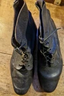 Pair WW2 Era German Military M37 Low Boots