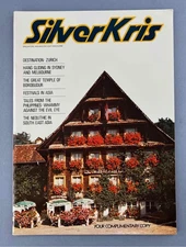 Singapore Airlines Silver Kris Inflight Magazine 1977 747 707 737 Seat Maps SIA