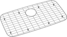 GOBG2816 Nickel-Bearing Stainless Steel 1-Hole Bottom Grid - Stainless Steel
