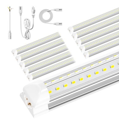 ONLYLUX 8ft LED Shop Light  90W 12000lm 5000K, 8 Foot LED Shop Light Fixture,...