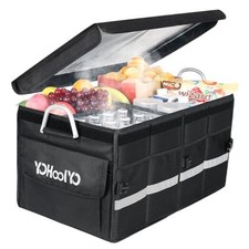 Car Trunk Organizer Cooler Bag Insulated Collapsible Trunk Organizer for SUV