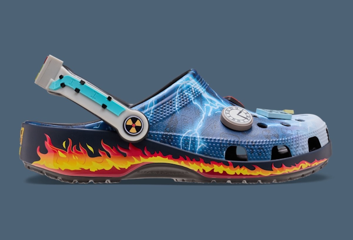 New Crocs Back To The Future Clogs Mens Size 6 Or 7 Available Back To The Future Crocs and Hey Dude Shoes Are On Sale Now  main image 3
