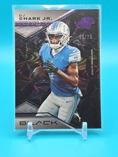 2023 Panini Black DJ CHARK JR. #38 Royal Wave Parallel /75
