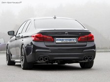 Eisenmann Sportauspuff BMW M550i G30 Limousine je 2x90mm abgeschr�gt aus Carbon