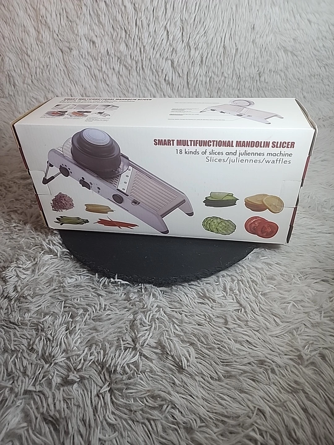 Adjustable Mandoline Food Slicer Stainless Steel Vegetable Potato Waffle Slicer
Opens in a new windo