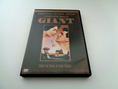 Giant DVD 2-Disc Special Edition 1956 Elizabeth Taylor Rock Hudson James Dean