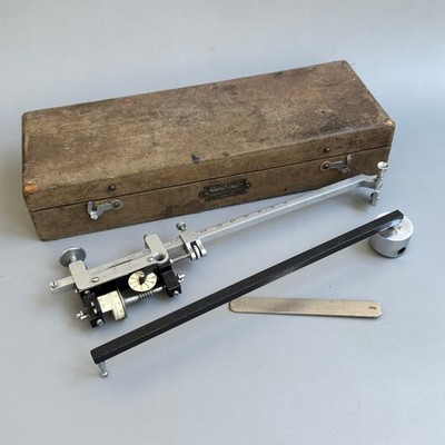 Vintage Soviet Polar Planimeter Geoinstrument 1950s Map Measuring Tool Boxed