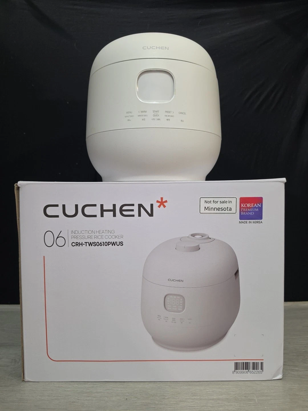 CUCHEN Brain Stainless Rice Cooker 6 people CRH-TWS0610PWUS 304
Opens in a new window or tab