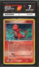 ACE 7 Ditto Charmander Reverse Holo 37/113 Delta Species Yuka Morii NR Mint PSA on eBay