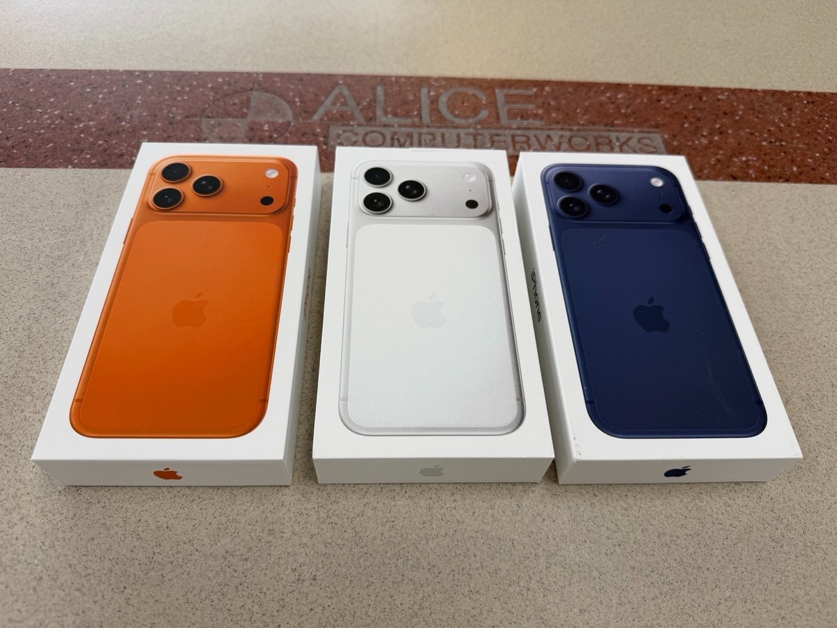 New Apple iPhone 17 Pro Max 1TB A3526 with Physical SIM+ESIM Pick