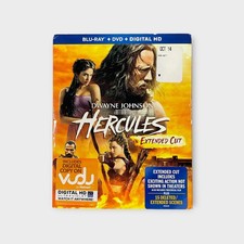 Hercules Blu-ray  DVD 2014 Extended Cut Dwayne Johnson Brett Ratner Action