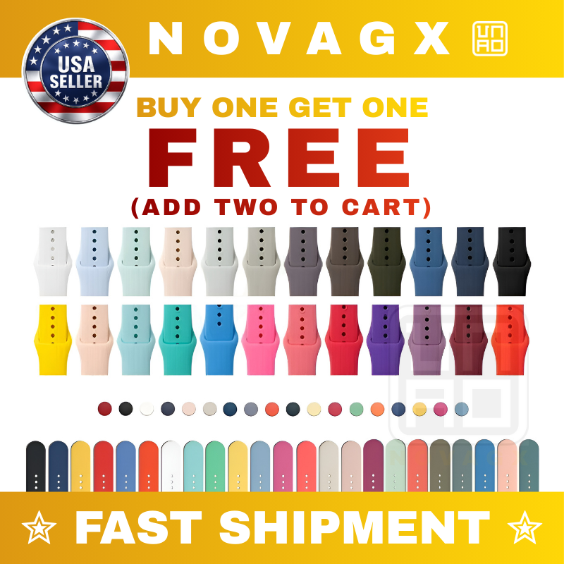 Silicone Band for Apple Watch Ultra SE 11 10 9 8 7 6 5 4 3 2 1 38/40/42/44/49mm