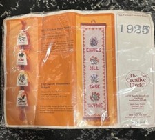 De Colección El Círculo Creativo "Sacos de Especias de Cocina" #1925 Kit de Bordado Crewel NUEVO
