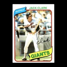 Jack Clark #167 Prices | 1980 Topps | Baseball Cards