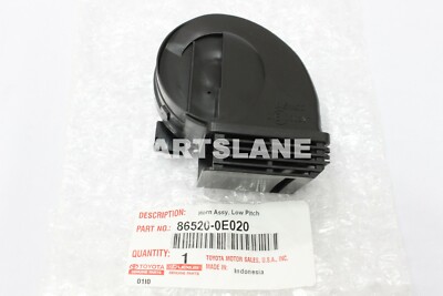 Toyota 865200E020 Genuine OEM Low Note Horn for sale online | eBay