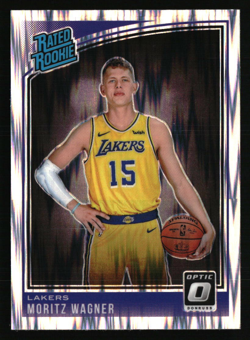 Moritz Wagner 2018 Donruss Optic Shock RR #197 RC Basketball Card