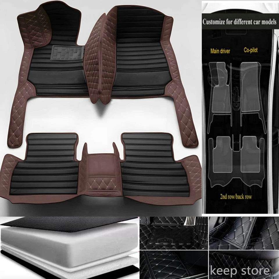 Alfombrillas de coche personalizadas negras para Hyundai revestimiento de carga para todos los modelos Foto 3 de 4