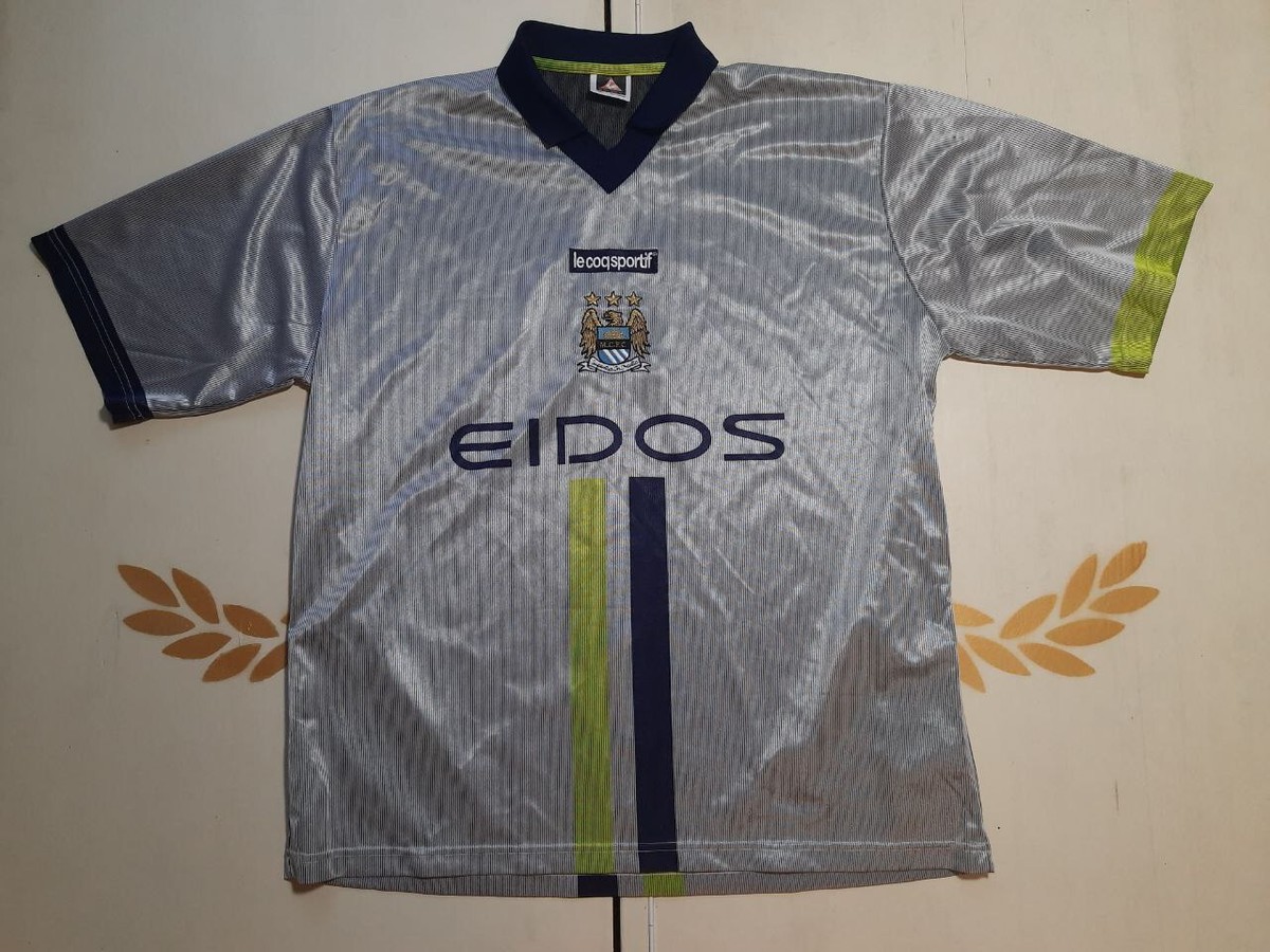 Le Coq Sportif Manchester City Jersey 2001-2002 size 42/44