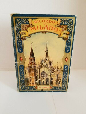 RICORDO DI MILANO - 32 Vues - édition Garami - Livre/carnet De Photos Vintage