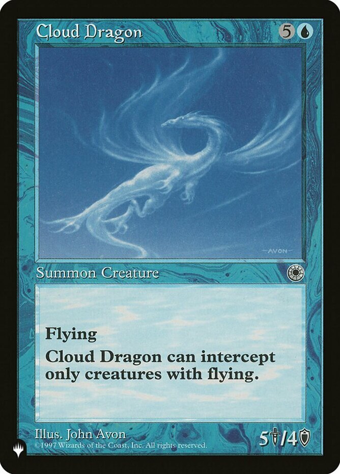 [1x] Cloud Dragon - The List (POR) Near Mint, English The List MTG Magic