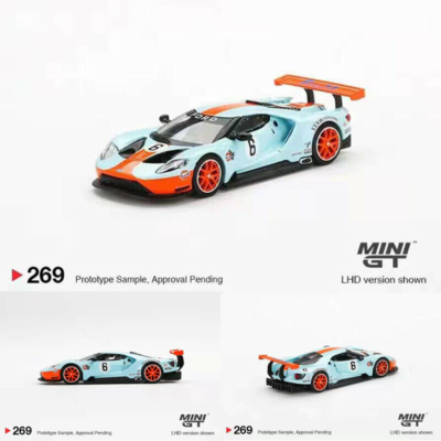 MINI GT 1:64 Ford GT GTLM GULF #6 LHD Model Car in box#269 | eBay