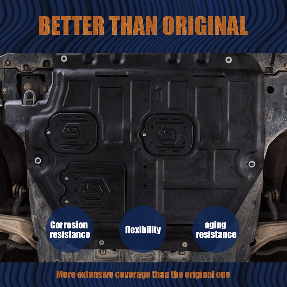 For Audi A3 2018-2019 Front Engine Splash Shield Engine Cover Case Guard Foto 3 de 4