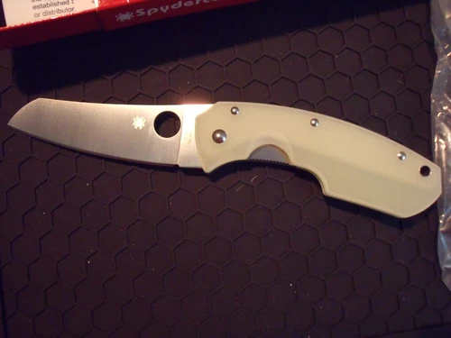 Spyderco Rock Lobster C126GM4P, M4 Natural G10 BladeHQ Exclusive