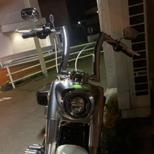 DNA 2" Ape Hanger Handlebar Handle Bar 14" For Harley Softail FXST FLH Standard