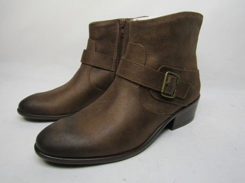 Womens Brown Ankle Boots Size 