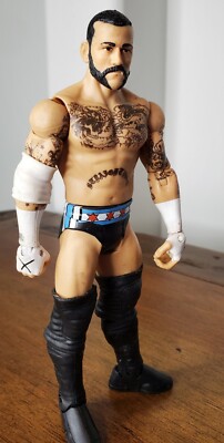 WWE Mattel Basic CM PUNK Wrestling Action Figure