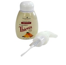 Young Living THIEVES Foaming Hand Soap 8 oz w Pump Lemon Orange Oil Blend
