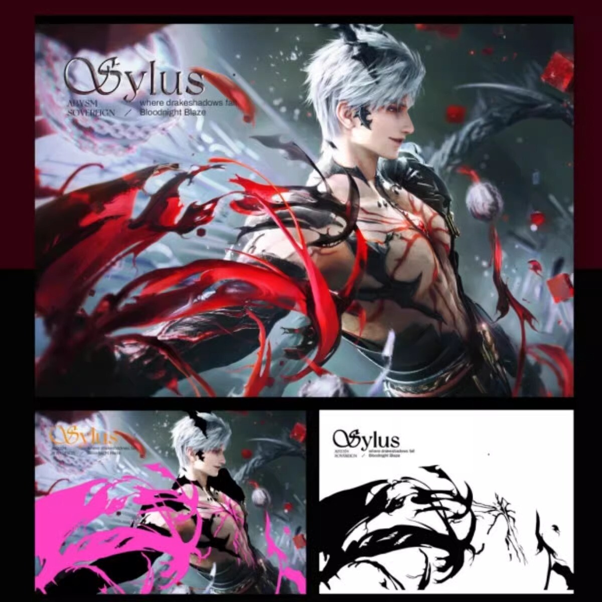 恋と深空　アニメエキスポ　Anime Expo ノベルティ　sylus セット Love and Deepspace Sylus Acrylic Standee, 恋と深空, 恋与深空