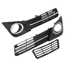 LH+RH For Toyota Camry SE 12-14 Front Bumper Lower Grille & Fog Lamp Cover Bezel