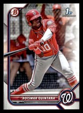 2022 Bowman #BP-83 Roismar Quintana Prospects Card Washington Nationals