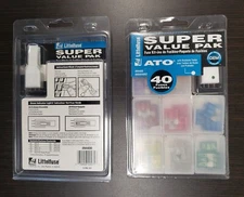 Littelfuse Super Value Pack Automotive Fuse Kit Roadside Fuse Tester Puller