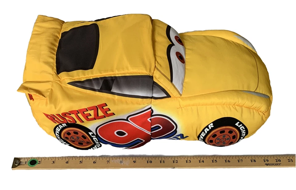 Disney Pixar Lightyear Rusteze 95, Dinoco 51 Peluche Coche Almohada Juguete Reversible XL Foto 3 de 4