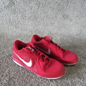 Nike Botines de béisbol de metal rojo Talla 12 de Estados Unidos/Reino Unido  11 | eBay