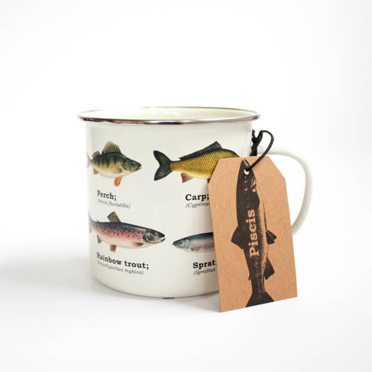 Enamel Mug Fishing Gifts for Fishman Novelty Tea Coffee Cup Fishing Lovers