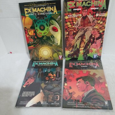 Ex Machina Books 1 2 3 4 5  by Brian K. Vaughan (2015, Trade Paperback)