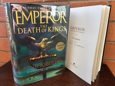 Signed Emperor The Death of Kings (2004) Conn Iggulden, Fine