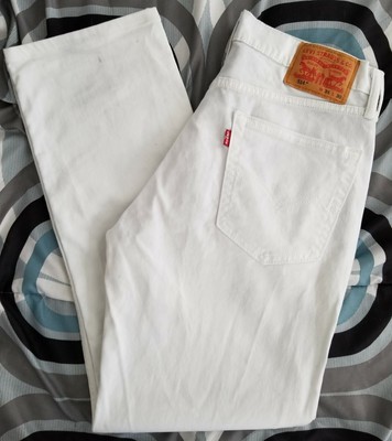 levis white pants