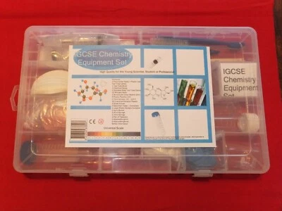 KITCHEN CHEMISTRY iGCSE Chemistry Equipment Set Laboratory Set NEW KS3 & Human Biology