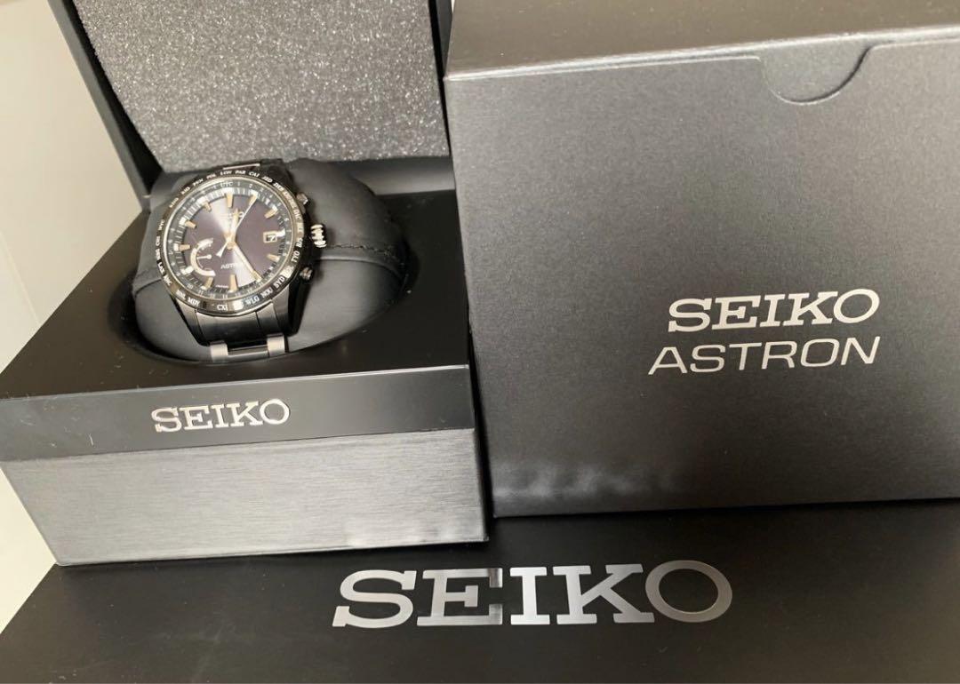 Seiko Astron SSE089JC 8X22-0AG0 Box GPS Solar Mens Watch