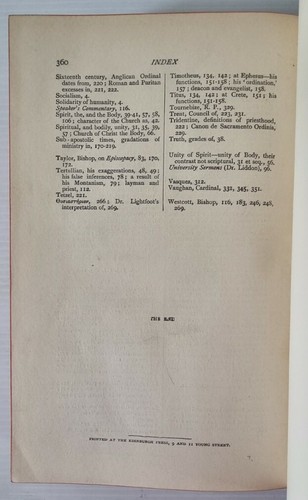 1913 / MINISTERIAL PRIESTHOOD / R.C. MOBERLY / Bible Int. / Fine Binding! - Picture 10 of 12