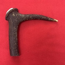 ONE PIECE OF DEER ANTLER, L SHAPED FOR SLINGSHOTS, WALKING STICKS, ARTS (7)