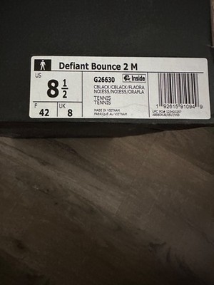 adidas defiant bounce men size 8.5