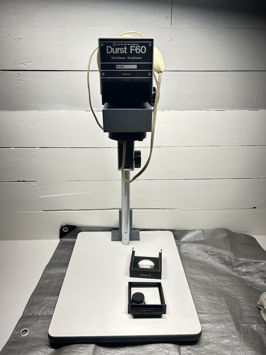 Durst F60 Darkroom Enlarger Black and White 60x60mm 1/4 X 1/4 Inch  Analog