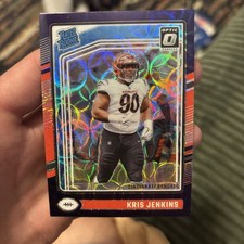 2024 Panini Donruss Optic Kris Jenkins Purple Scope #265 RC